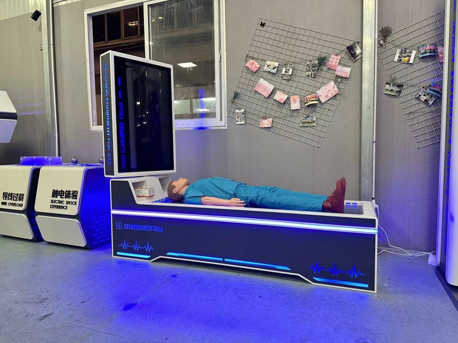  化工安全宣教、履历、工伤预防个别防护实训  幼我防护与职业健全宣教履历设备 UG环球视讯